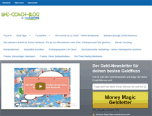 Tablet Screenshot of life-coach-blog.de